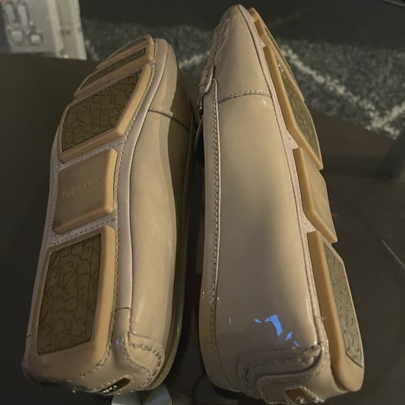 Calvin Klein Patent Leather Loafers. - Picture 3 of 5